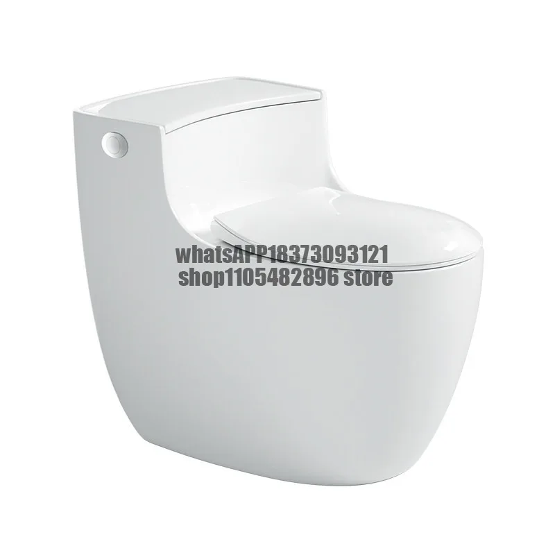 Bathroom large-impact toilet large-diameter color toilet door-to-door package installation