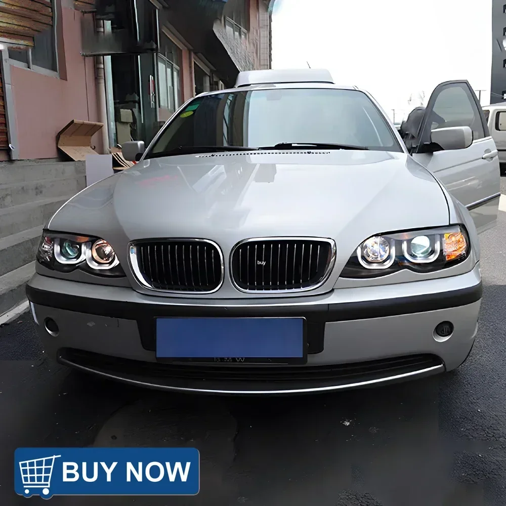 

Upgrade High Quality LED Car Headlights Assembly For BMW 3 Series E46 318i 325i 2001-2004 DRL Projector Lens Tool Accessories