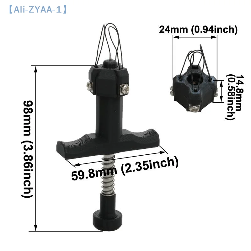 【ZYAA-1】1 conjunto 1s 2s fpv racing drone prop ferramenta de remoção corda-puxando design extrator de hélice para beta fpv air65/air75 meteor75 pro