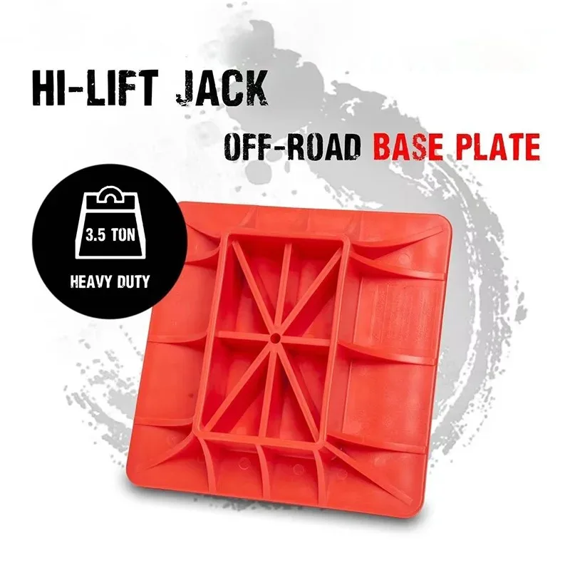 Monkey Climbing Pole Base Jack Base Farmer Roof Base Stand Off-road Rescue Hi Lift Jack Support Plate Board Offroad