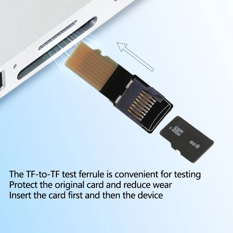 1pcs Micro SD TF Memory Card Kit Male to Female Extension Adapter Extender Test Tools PCBA
