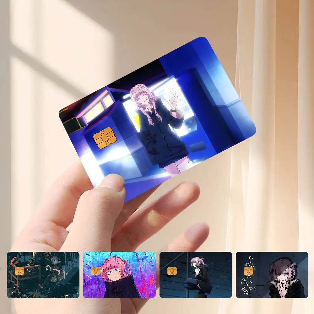 C-Call Of The Night Card Stickers Credit Card Protector Stickers Resist Scratches And Abrasions