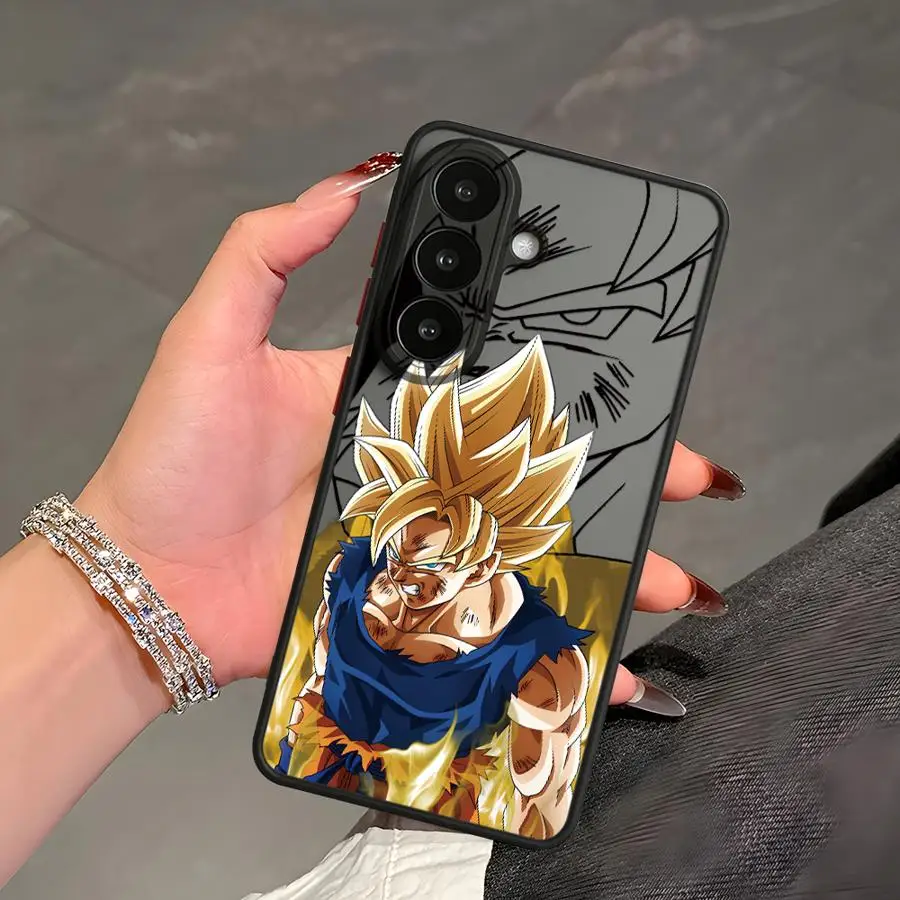 Dragon Balls Goku Design Case for Samsung Galaxy A17 A52 A14 A23 A54 A53 A56 A55 A52S A72 A34 A36 A16 A15 A73 A33 A35 Phone