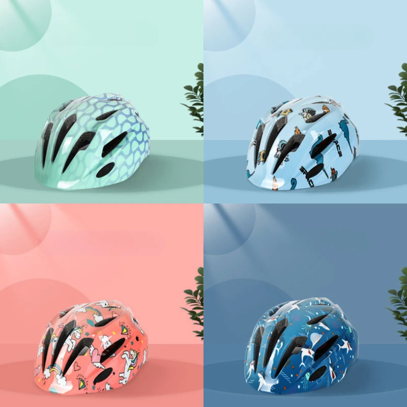 D'expériences de sécurité réglables de dessin animé pour enfants, cyclisme, patinage en ligne, vélo d'équilibre, planche à roulettes, sports de vélo, équipement de protection