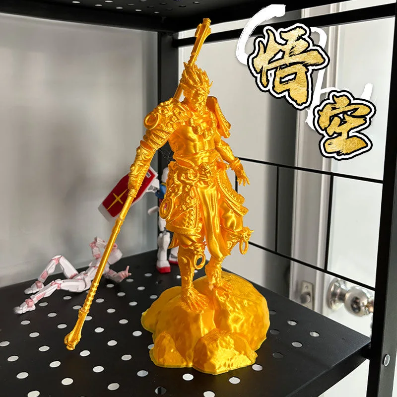 神話: wukong 3Dモデルゲーム、黒い周辺機器、ハンディデスク、DIY装飾工芸品