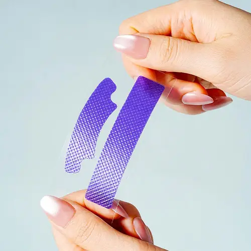 Imagen 2 del producto 3/2/1 Cajas de Producto Blanqueador Dental V34, Tiras Blanqueadoras con Esencia Púrpura, Eliminan el Amarillo y Refrescan el Aliento, Adhesivos Blanqueadores Dentales