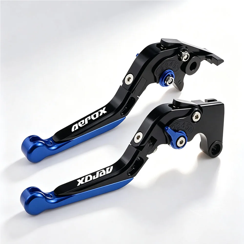 For Yamaha Aerox/NVX155/QBIX125 Aerox 155 NVX155 QBIX125 2017-2019 Motorcycle Adjustable Folding Brake Clutch Levers CNC Aluminu
