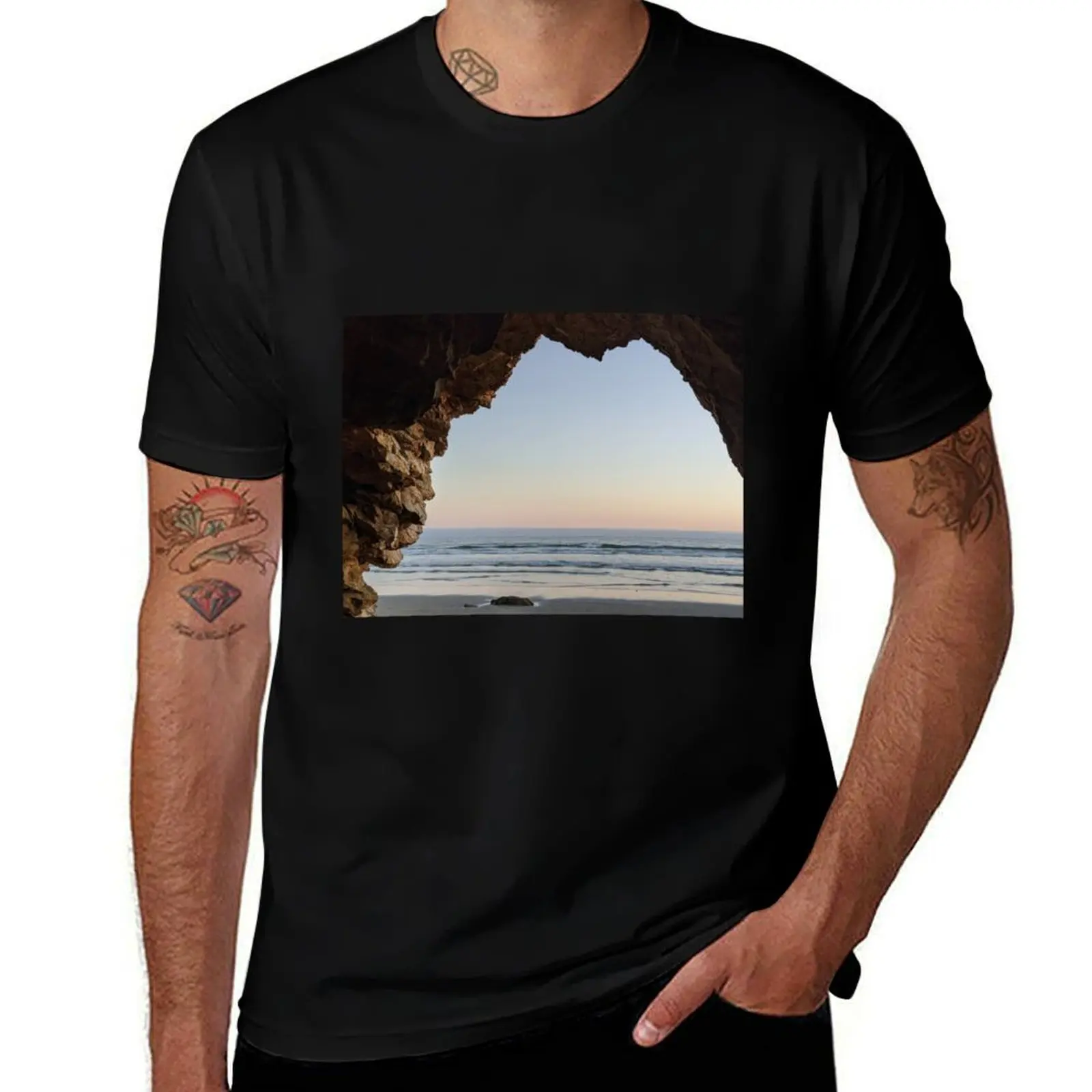 

Cave - Pismo Beach, Ca T-Shirt Aesthetic clothing fashion shirts graphic t shirts oversized cotton t shirt men