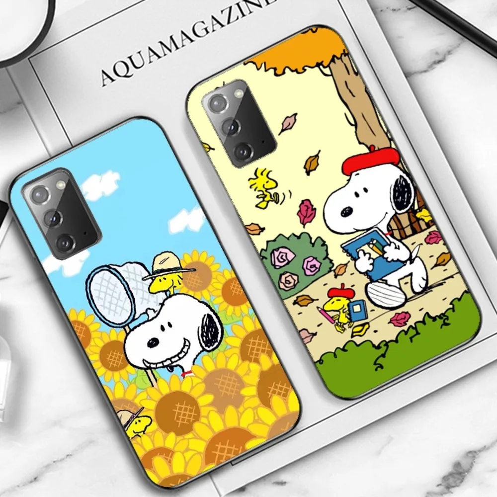 C-Cartoon S-Snoopys For Samsung Note 8 9 10 20 pro plus lite M 10 11 20 30 21 31 51 A 21 22 42 02 03