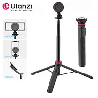 Ulanzi MT-84 Magsafe Phone Tripod Selfie Stick For iPhone 16 15 14 13 Pro Max Smartphone Quick Release Magnetic Phone Tripod