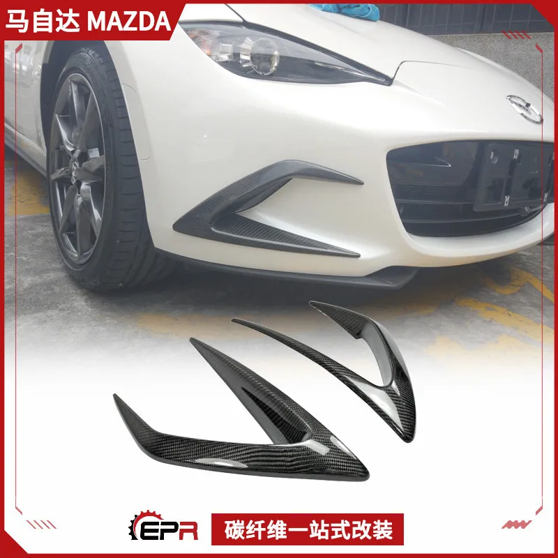 

Suitable for Miata Mazda MX5 ND modified RF RC front bar fog lamp frame cover, headlight with trend cover
