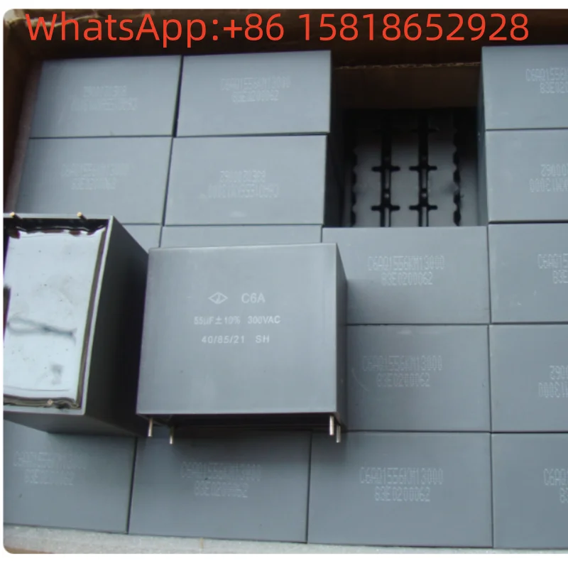 2pcs 300VAC 55UF replacing 1200V 50UF Farad GD high current platinum mechanism switch stepless crossover capacitor