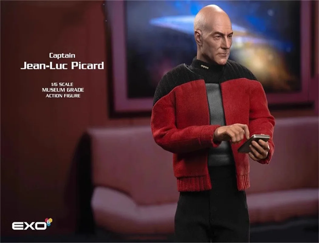 

EXO-6 1/6 солдат Капитан Пикард 12 дюймов фигурки модель игрушки в наличии