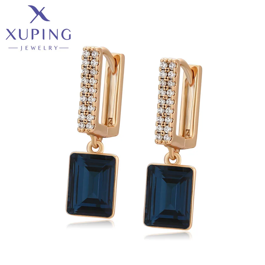 Xuping Jewelry Fashion Newly Crystal Earrings of Popular Europen Design for Women Girls A00757287