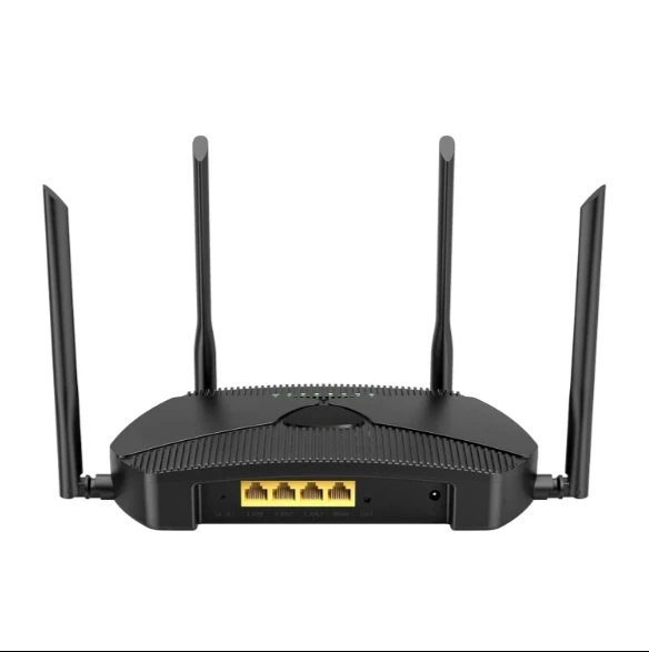 

Tenda Router WiFi 6 2.4/5GHz Dual Band Gigabit Port Work with Home App Network Cable Wifi Extender AP 4x6dBi Antenna WPA3