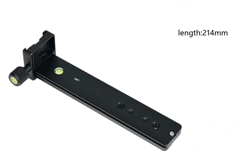 Telephoto Lens Quick Release Plate Long-Focus Support Holder for Tripod Ball Head DSLR Camera Compatible with Arca Swiss Tripod