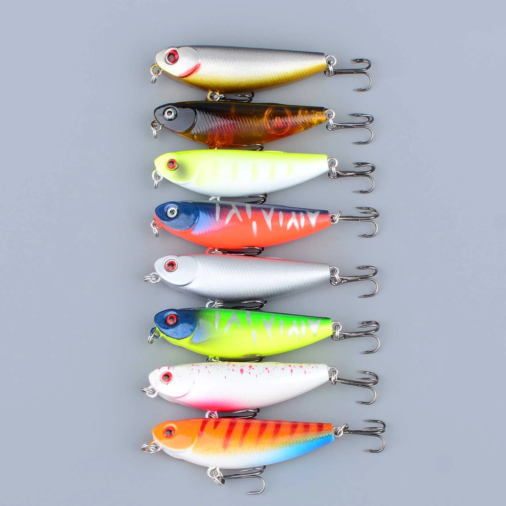 Señuelos Pencil flotantes de superficie Topwater wobbler - imagen 5