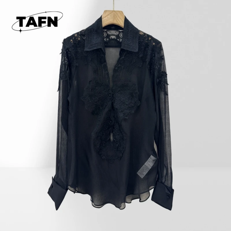

25 Popular Style High-Grade Cashmere Warm Banquet Women's Shirt High-End Fashion Boutique Temperament ComfortableA25283