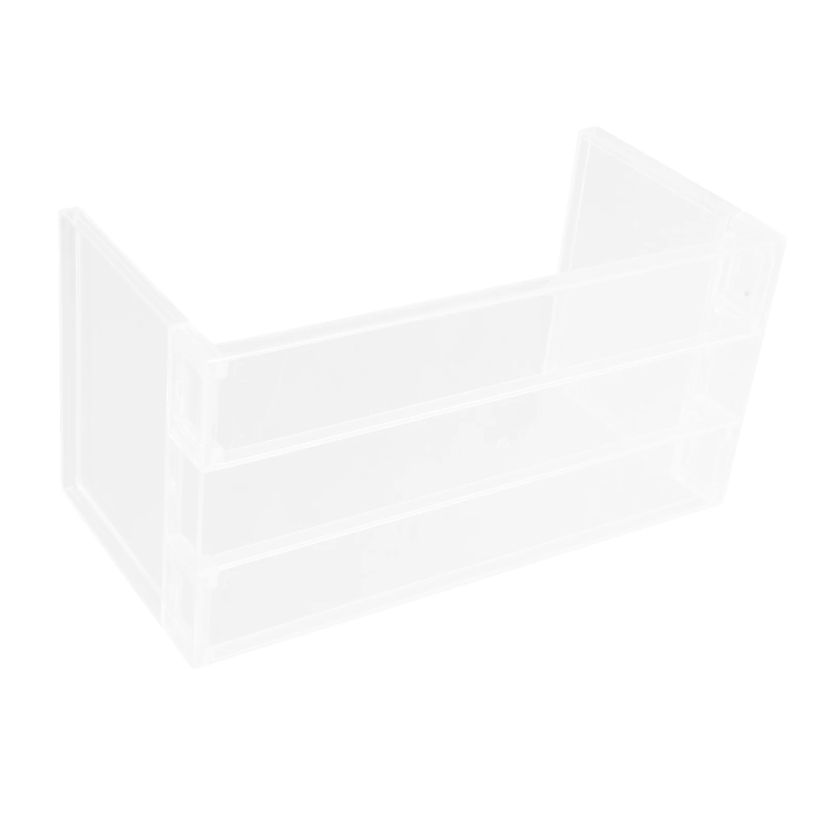 

Fridge Storage Rack Clear Plastic Shelf Dividers Freezer Acrylic Partition Organizer Spice Cabinets Kitchen Counter
