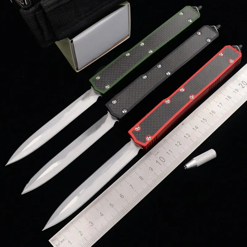 

JUFULE Made MK2 II D2 blade carbon fiber aluminum handle camping survival outdoor fruit EDC hunt Tactical tool kitchen knife