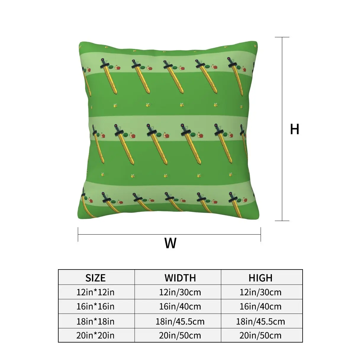 Finn The Human Adventurer Backpack Square Pillowcase Pillow Cover Cushion Zip Decorative Throw Pillow for Home Living Room