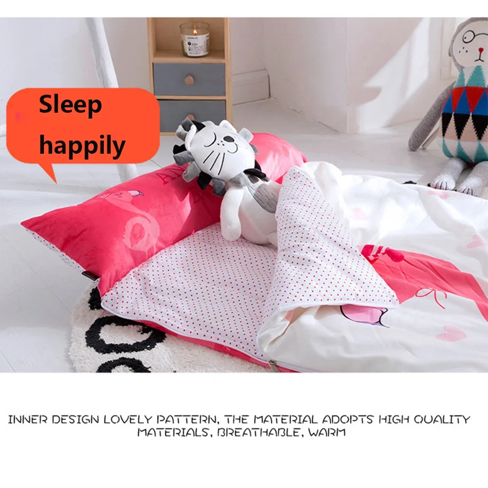 Winter Warm Children Sleeping Bag Kids Cartoon Blanket Sleepsack Baby Anti-kick Quilt Sleep Sack for Boys Girls Gift 75*155cm