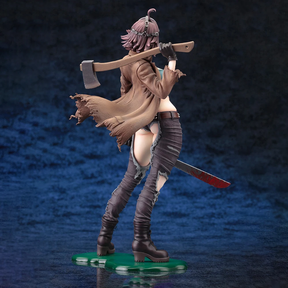 متوفر في المخزون تمثال كوتوبوكيا بيشوجو الأصلي، رعب بيشوجو، فيلم X بيشوجو فريدي مقابل. ديكور نموذج جيسون فورهيس #3