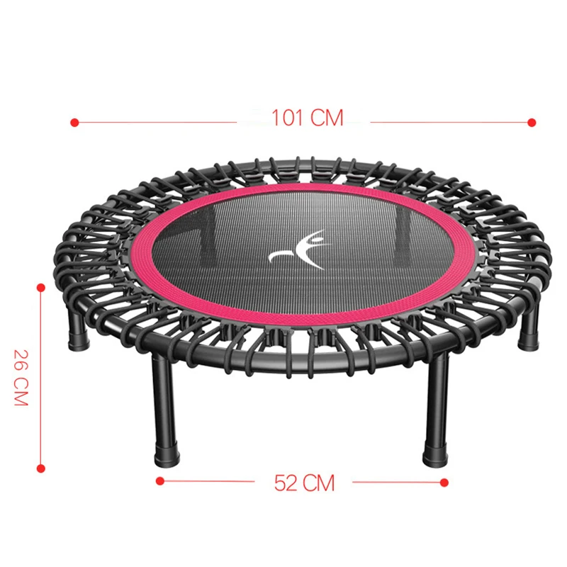 Sprzęt fitness dla dzieci Trampolina z elastyczną liną Trampolina wewnętrzna bez siatki ochronnej z taną