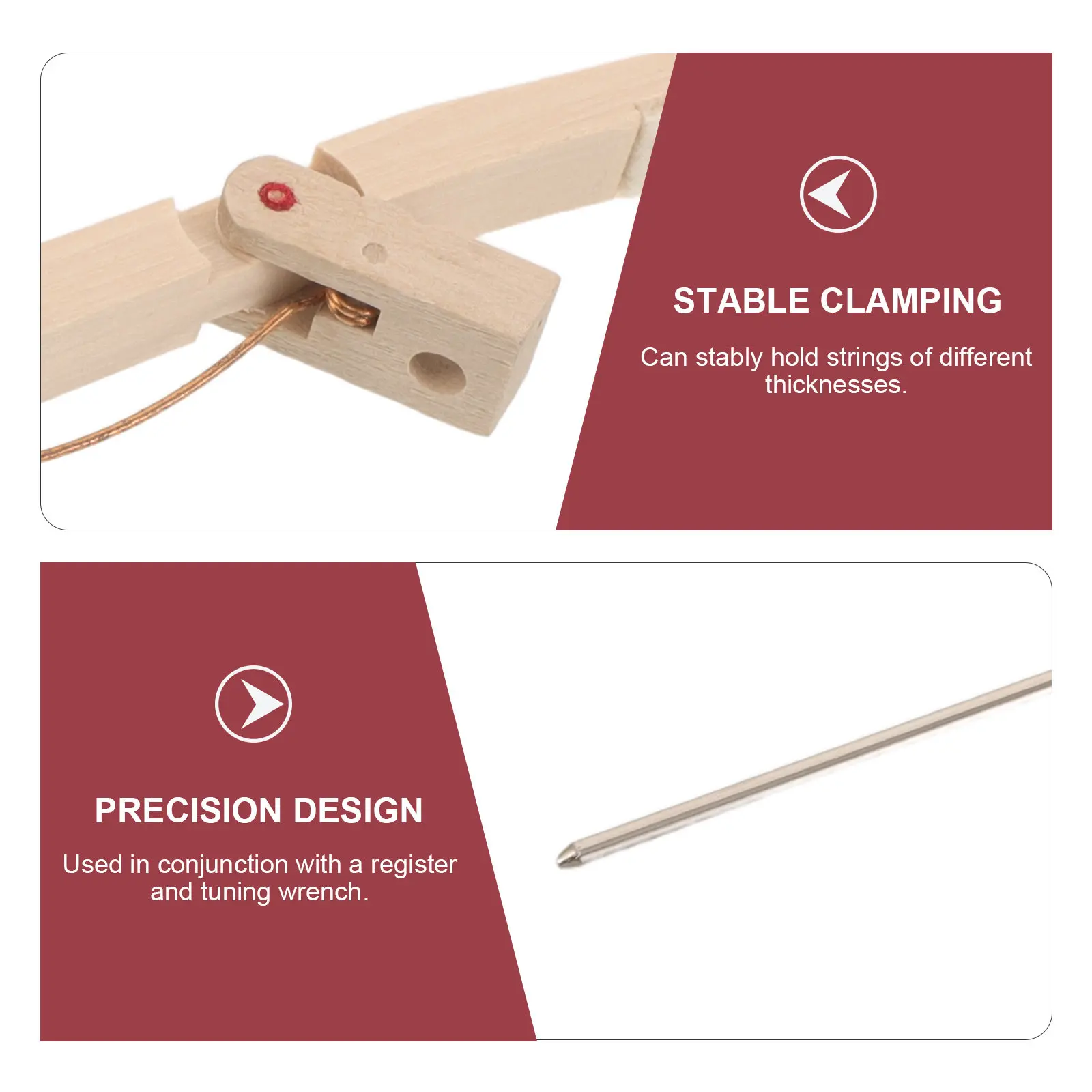 Piano Tuning Mute Dampers Set Professional Soundproof Accessories for Accurate Pitch Regulation Essential Tool