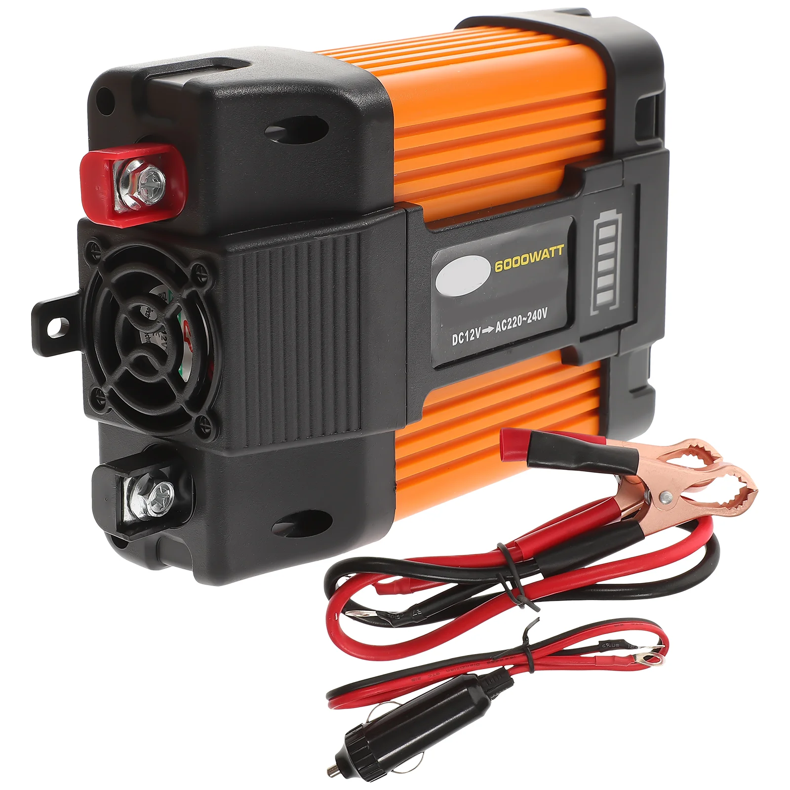 

1Set 6000W Dual USB Car Inverter Modified Power Adapter for Camping Vacations Work Trips Emergency Outdoor Use Auto
