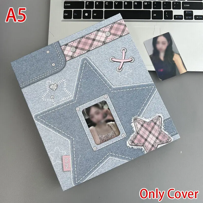 Imagem -03 - Kpop Photocard Binder Cover Idol Cartões Álbum Imagem Colete Storage Book Nova Fotografia a5