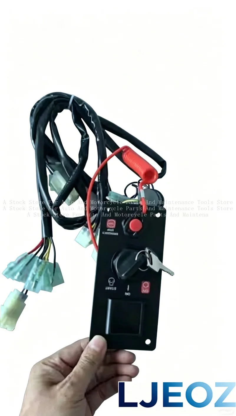 Outboard Motor Marine Ignition Start Key Switch Panel Suitable for HONDA Boat Engine Electric Parts