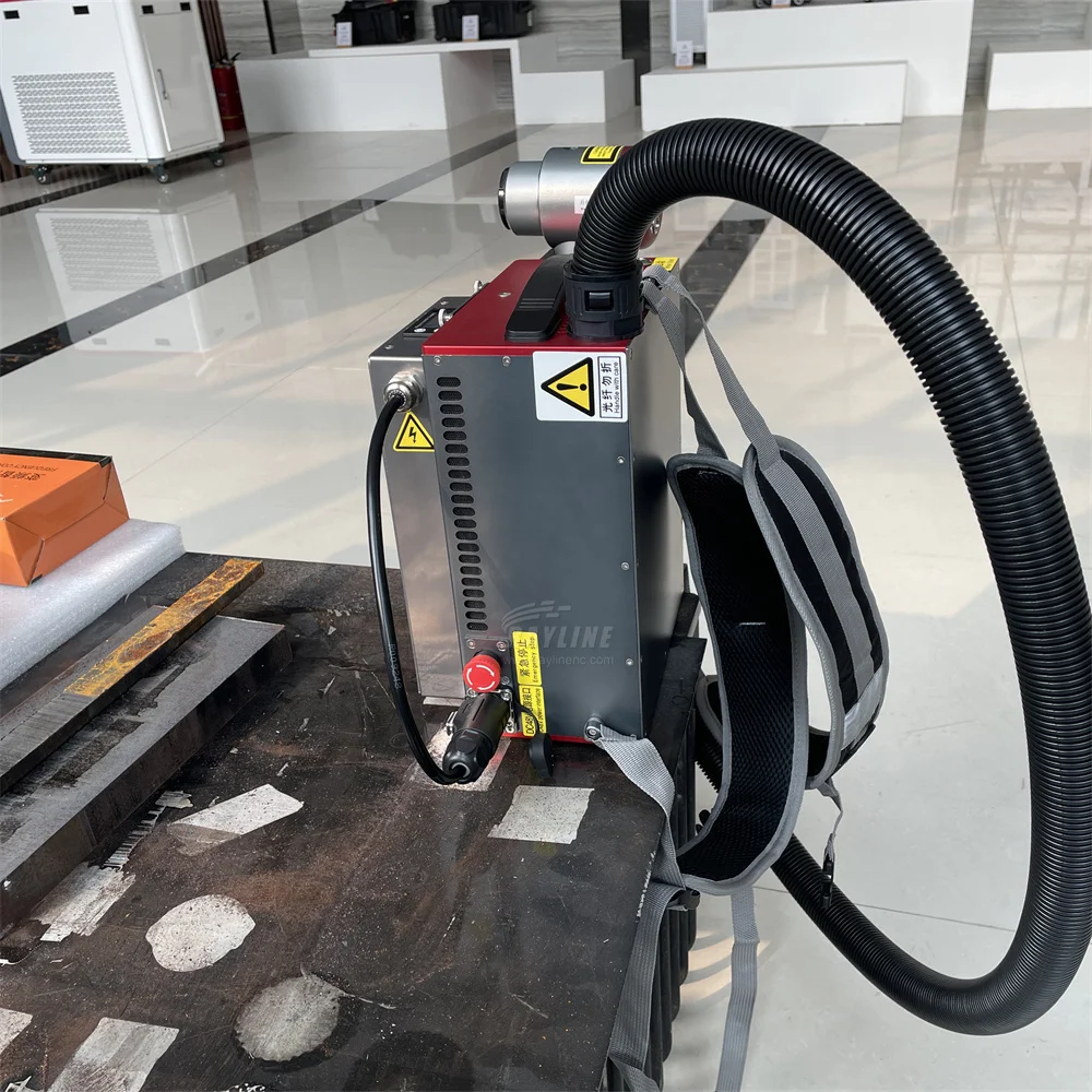 

50W Pulse Laser Cleaning Machine Impulse Cleaning Machine Portable Handheld Laser Cleaning Maschine for Sale