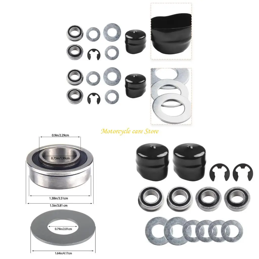 

U75F Комплексный комплект подшипника переднего колеса для газонокосилок.