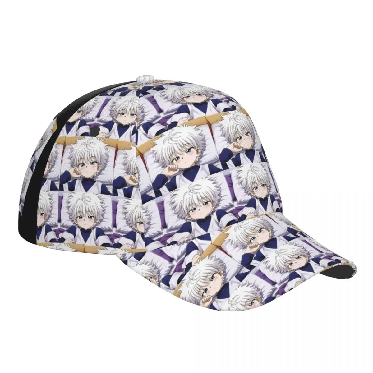 

Бейсбольные кепки в стиле аниме Hunter X Hunter, мужские и женские шапки, уличная регулируемая повседневная кепка, уличная бейсболка, Casquette