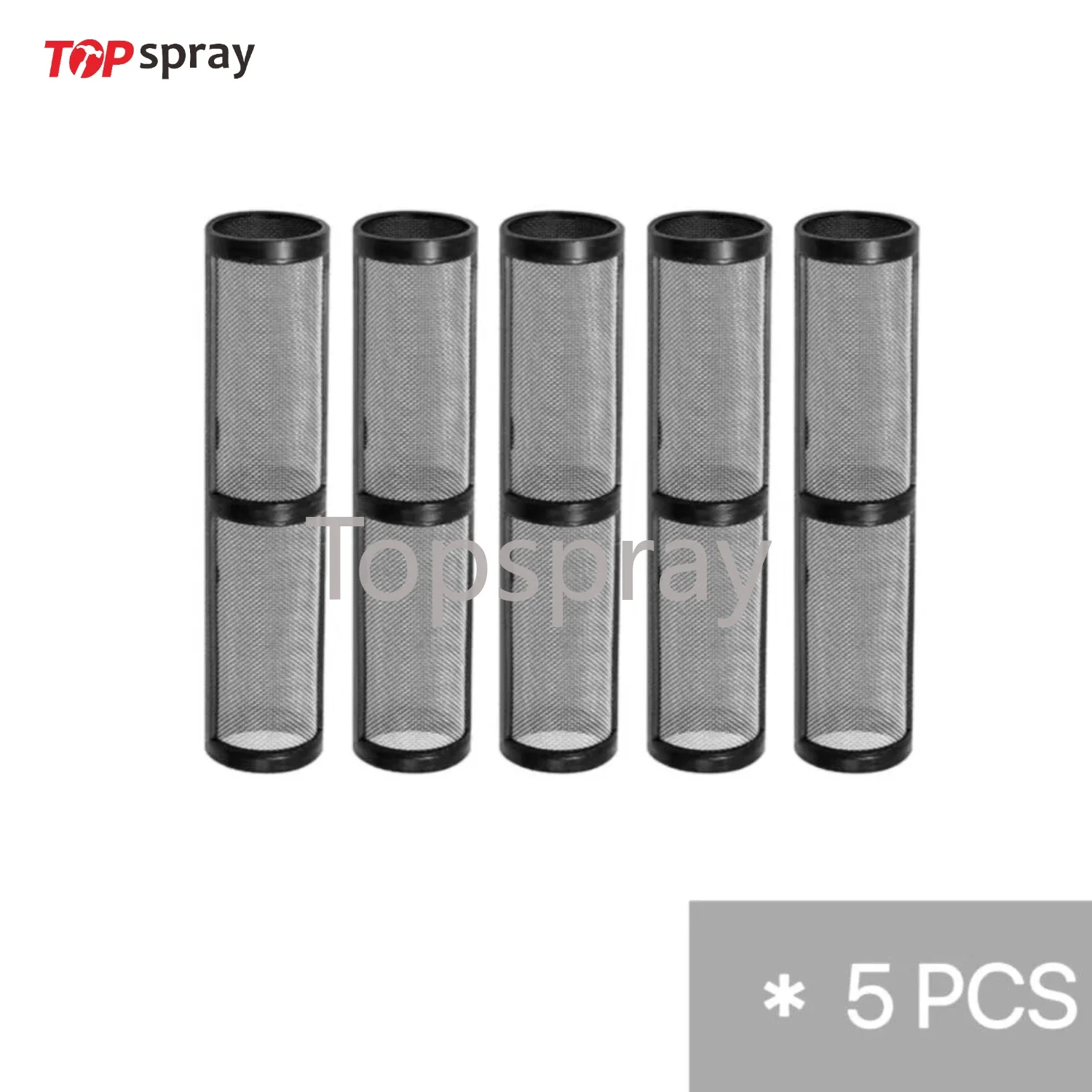 5 pcs Airless Paint Sprayer Filter Pump Manifold Strainer 60 mesh Compatible for Graco 390 395 490 495 595 Airless Paint Sprayer