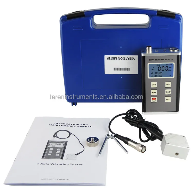 

3 axis vibration testing for Vibration Measuring System, vibration monitoring instruments