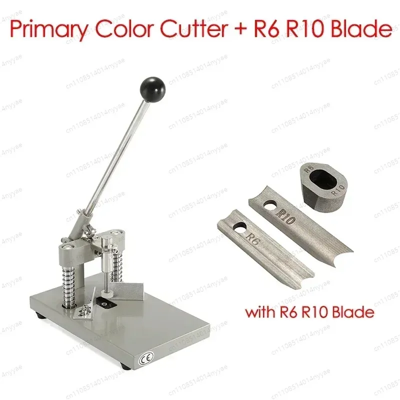 

Машина для ручной резки фасонных элементов R6 R10 для бумаги, полиграфии, упаковки, металла, углорез для закругления углов