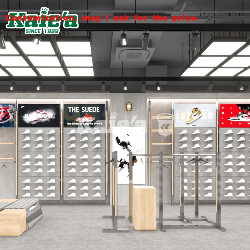 

на заказ.Стеллажи для показа модных и спортивных магазинов | Полностью настраиваемый ваш