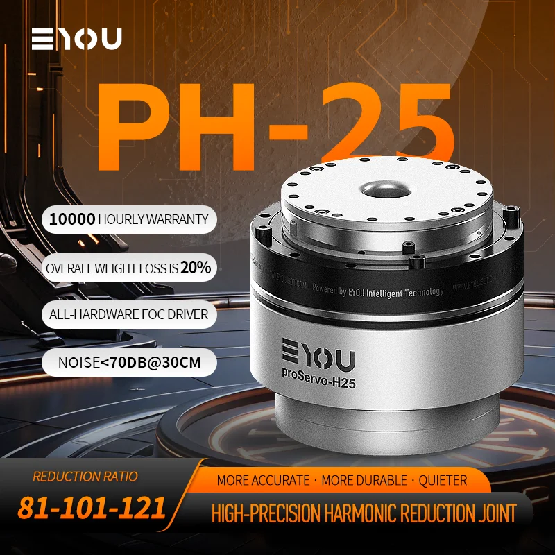 EYOU High Precision Harmonic Actuator PH25-81 Robot Joint Module for Humanoid Robot and Industrial Automation