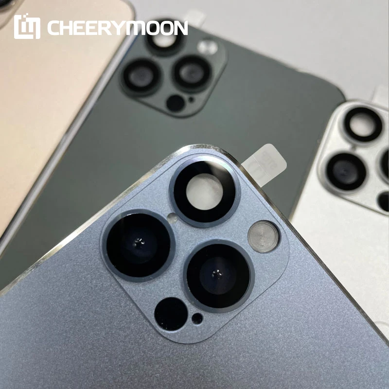 Colorful Metal Protector For iPhone XR X XS MAX Seconds Change to iPhone13 13 PRO MAX Back Film Cover Camera Len Sticker