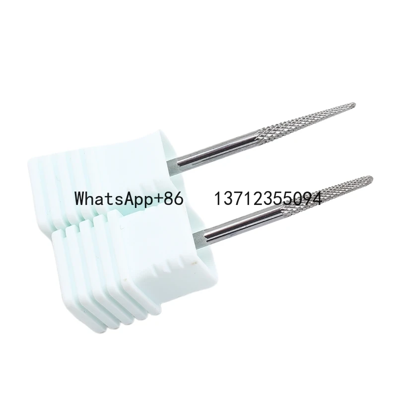 

Needle Cuticle Carbide Nail Bit 3/32" Rotary Carbide Burr Milling Cutter For Manicure Nails Accessories Tool