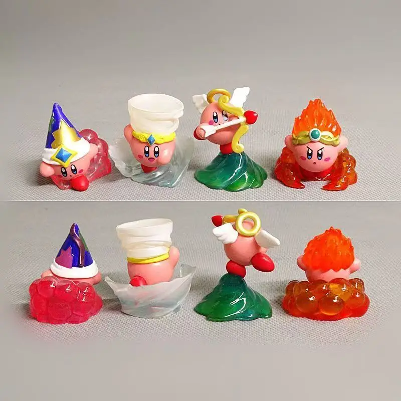 Game Kirby Magician Serie Figur, niedliche Cartoon-Charaktere, Schreibtischdekoration, PVC-Modell, Sammlerstück, Geburtstagsgeschenk für Fans – Detail 3