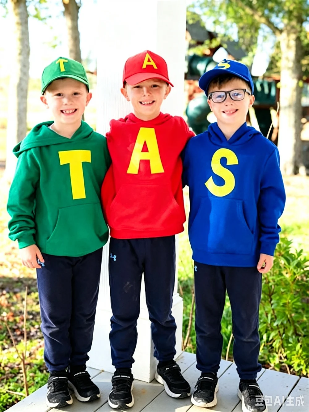 Alvin And The Chipmunks Autumn/Winter Boys and Girls Hoodies Family Party Sweatshirts Cosplay Clothing Adult Children's Hoodies
