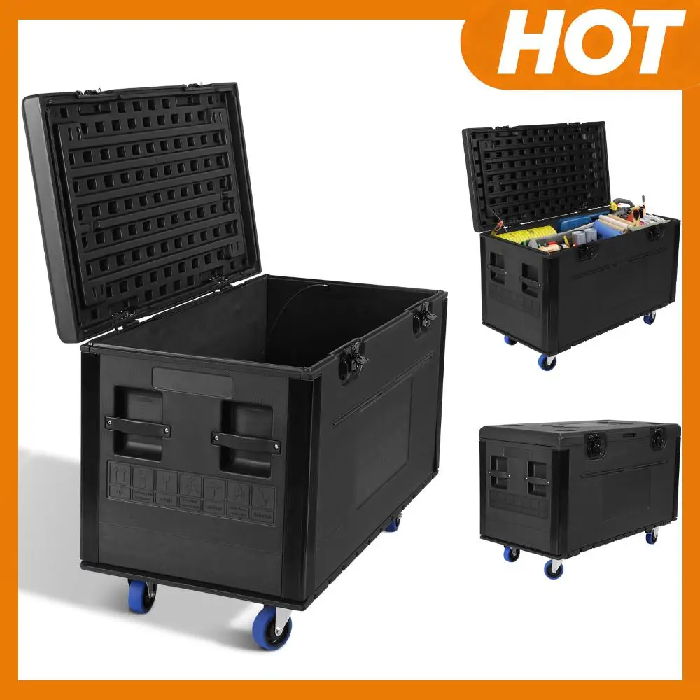 

Cable Flight Case Audio Lighting Equipment Cabinet PE Plastic 20-inch Hardware Organizer Suitable for Various Electronic Devices