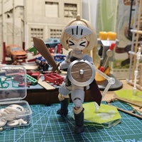 Pr Production Travel Account of Different Worlds 01 Action Figure Q Edition Collectible Ornament Toy Model Statue Gift