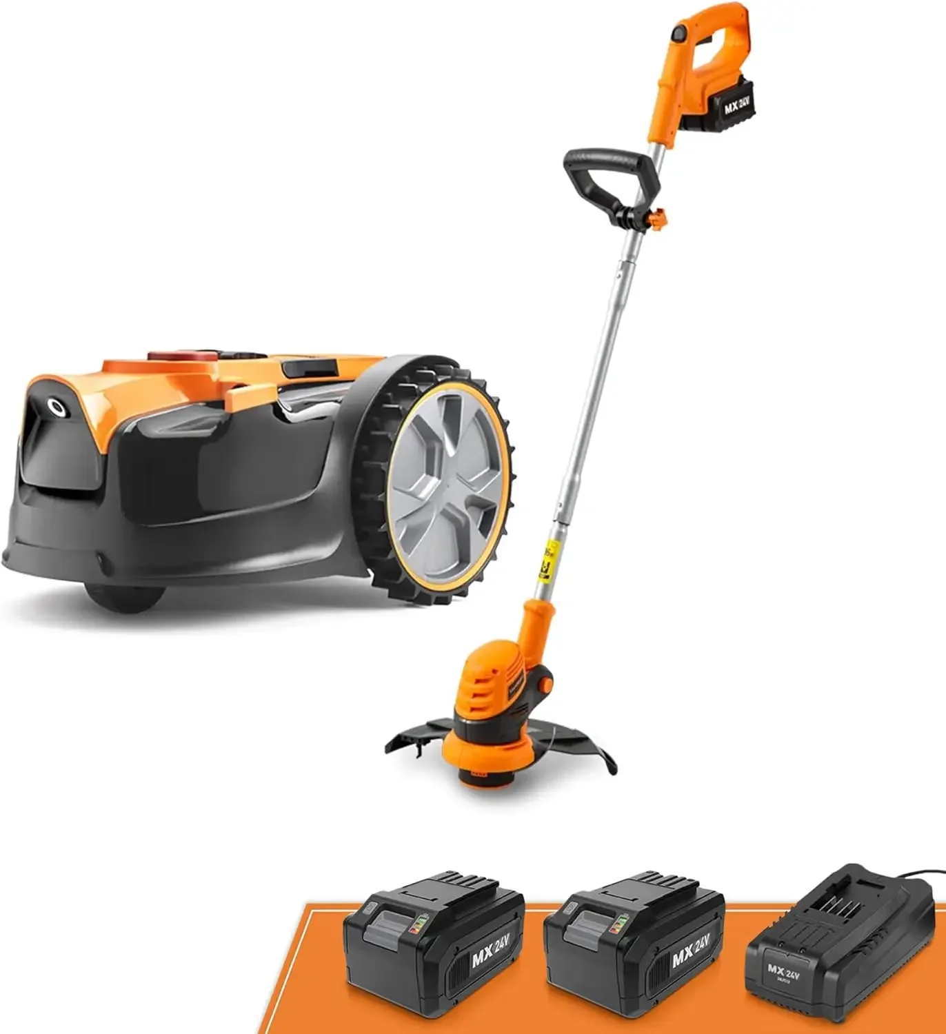 Kit combinato tagliaerba senza fili 24V MAX 10" perimetrale senza fili per piccoli metri fino a