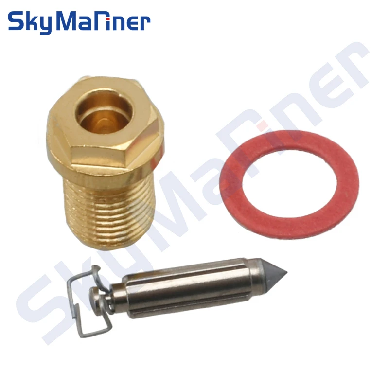 

6F5-14390-20 Карбюратор поплавковый игольчатый клапан в сборе для подвесного мотора Yamaha E40G E40J 40J 6F5-14390-12 Запчасти для вторичного рынка