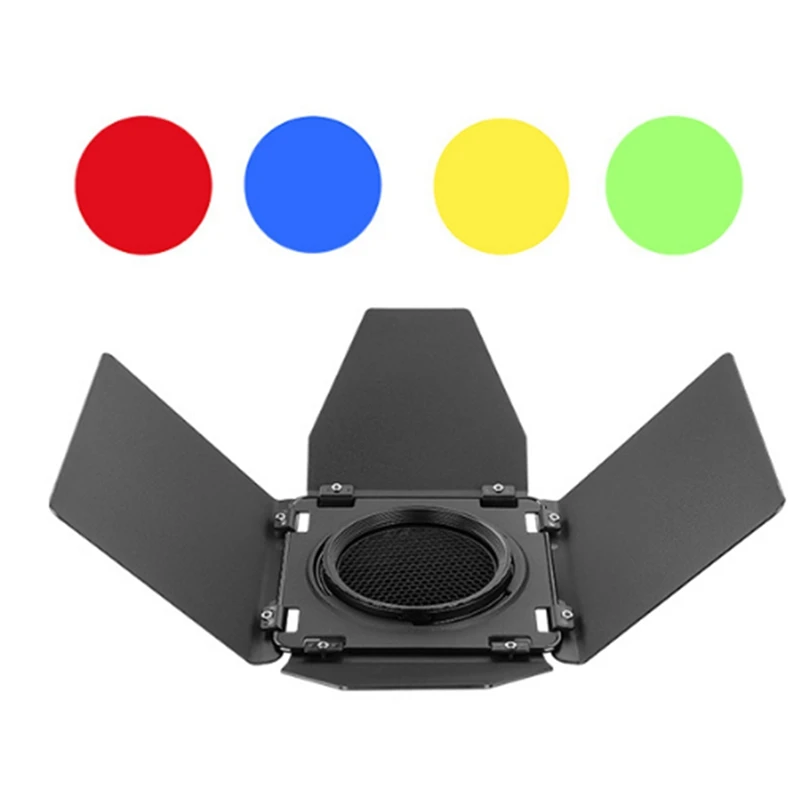 

Для комплекта аксессуаров Barndoor BD-10 с сотовой сеткой и 4-цветными фильтрами для AD300PRO Flash-A74P