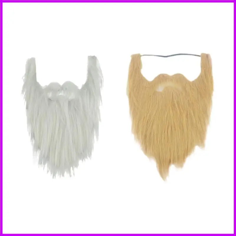 Fake Myfreathes Adesive Novelies Cabelos cabelos barba